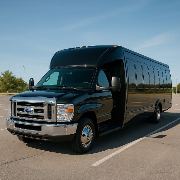 Peoria Shuttle Bus Rentals 18 Passenger Shuttle Bus
