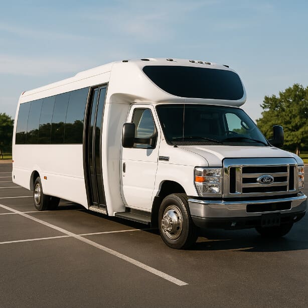 Peoria Shuttle Bus Rentals 20 Passenger Shuttle Bus