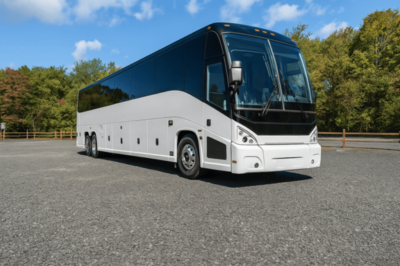 Peoria Shuttle Bus Rentals 56 Passenger Shuttle Bus